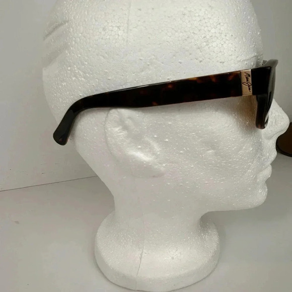 Maui Jim Sunglasses Dive Deep MJ 242-10 Tortoise Frame w/Brown Lens - Picture 4 of 13